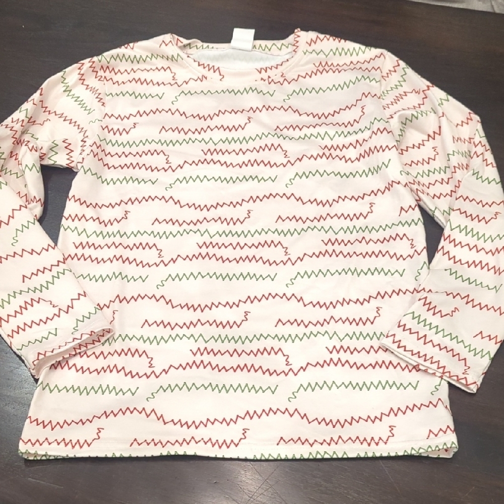 Womens Bundle Of 3 Holiday Colorful Long Sleeve Matching Tops - Small BNWOT